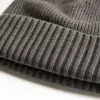The grey knitted cap and warm woolen cap are unisex, simple and versatile for autumn and winter Application Scenario